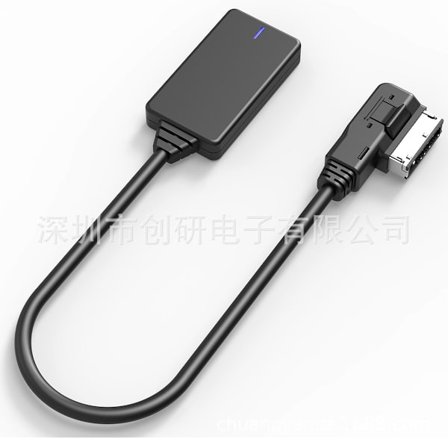 Kompatibel med Audi Volkswagen MMI Musikstreaming Bluetooth iPod Media Interface AMI Kabel