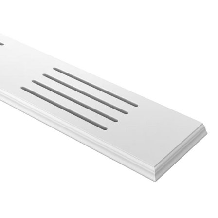 Duri 5923 Vindusbenk hvit, ribbet 1200 mm, Vinduer