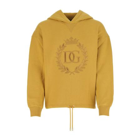 Dolce & Gabbana Hoodies Gul, Herre, Størrelse: M