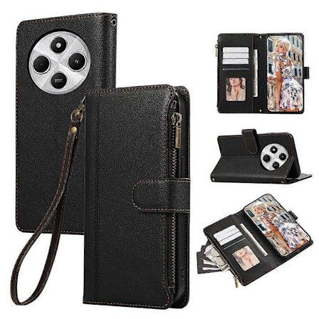 Nahkainen puhelinkotelo, yhteensopiva malleille Xiaomi Redmi 14C 4G / A3 Pro 4G / A4 5G / 14R 5G / Poco C75 4G / Poco M7 5G Multi Car [DB]