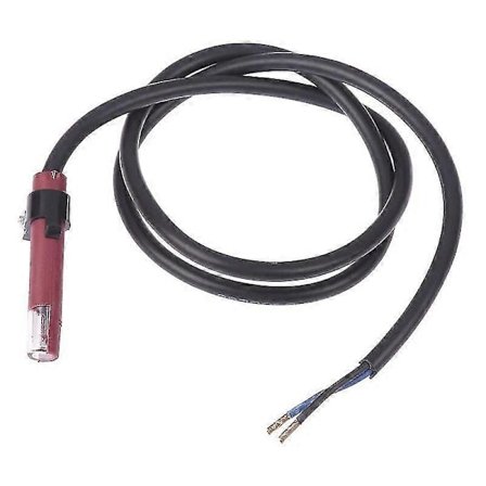 Ordinary QRB1 Flammedetektor Fotosensitivt Elektrisk Øye Brennerdeteksjon Fotoresistor Rød QRB1 Fotocelle For Brenner Spillolje