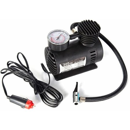 Auto Mini Elektrisk Luftpump Bärbar Däck Luftpump 300 PSI Auto Kompressor Pump för Bil Motorcykel Basketboll
