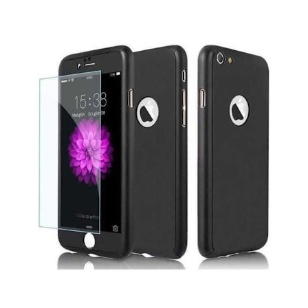 iPhone 5/5S/SE | 360° 3in1 FullCover Skal + 0.26mm 9H Glas