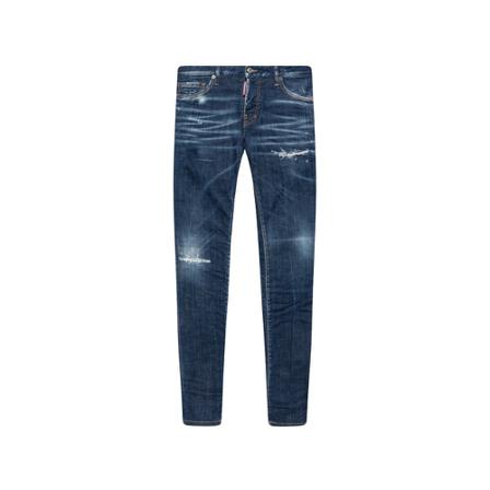 Dsquared2 - Jeans - Blå - Herr - Storlek: 4xl, Herr, Storlek: 4XL
