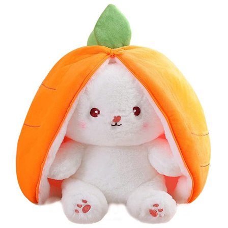 Bunny Gulerod Plyslegetøj Jordbærpude LCARROT BUNNY GULEROD