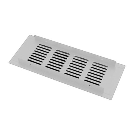 Luftventil Deksel Aluminiumlegeringer Ventilasjonsgitter Bred Ventil Perforert Plate Kompatibel med Garderober Komfyr Sko Skap 150x450mm