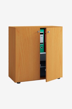 VCM - Kontorskap Lona L med hengslede dører - Flerfarget - Skap - Fra Homeroom