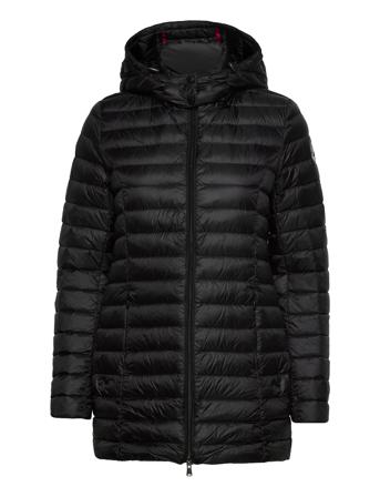 Nour Ml Capuche Mi-Long Basique Black JOTT