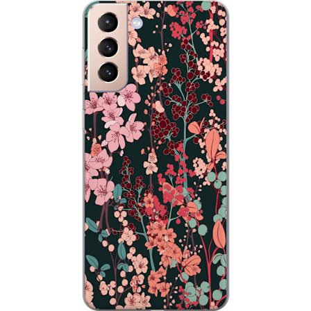 Kompatibelt Mobilskal till Samsung Samsung Galaxy S21 Blommor
