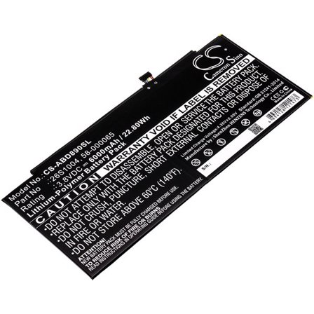 Batteri til tablet til Amazon Kindle Fire HDX 8.9, GU045RW, Kindle Fire HDX 8.9 3rd og andre.