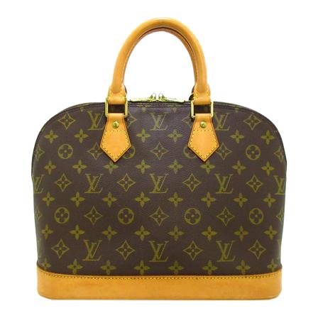 Louis Vuitton Vintage Monogram Alma PM Canvas Monogram Canvas France brun, Dam Vintage Väskor, Dam, Storlek: ONE SIZE