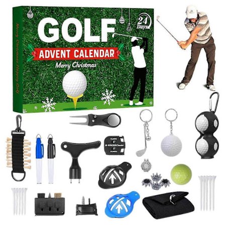 Adventskalender 2025 Portabla Golfverktyg Julklapp till Pappa