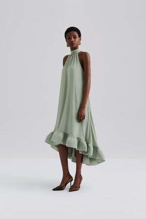 Malina - Sabrina midi dress - XL - Sage