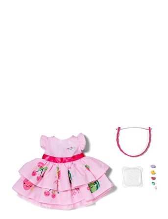 Baby Born Dress With Pinplay 43Cm Pink BABY Born