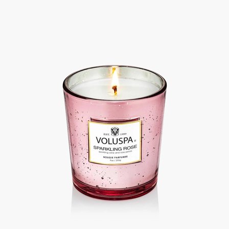 Voluspa Sparkling-Rose Duftlys Classic 60t