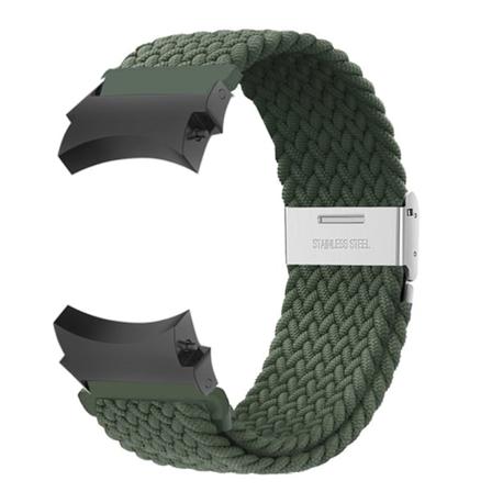 20 mm bånd til Samsung Galaxy Watch 4/5/6/ pro/klassisk 45 mm 44 mm 40 mm 43 mm 47 mm Ingen huller nylon armbånd correa Galaxy ur 6 rem- Perfet 
