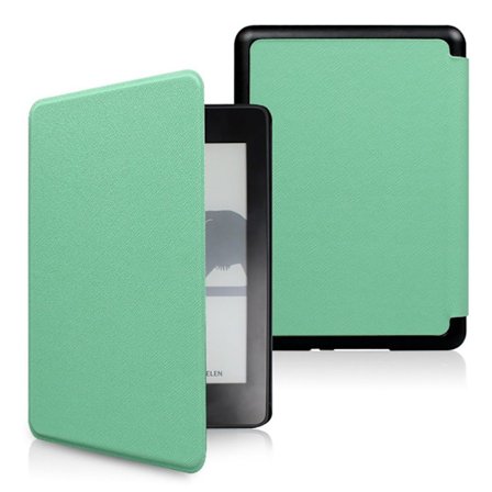 6,8 tommer e-Reader Case Smart Folio Cover MINT GRØN