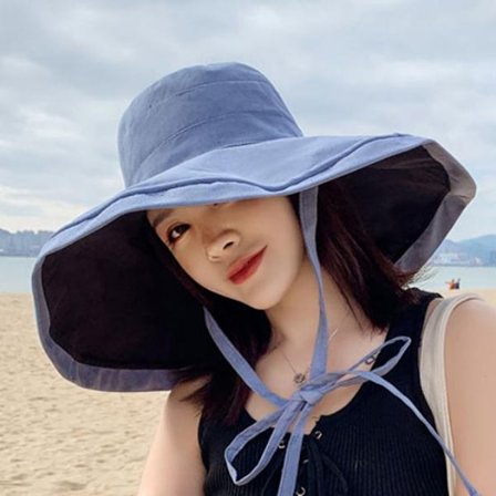 Solskyddshatt Bucket Hat BLÅ