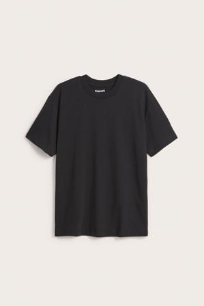 Rundhalsad t-shirt Loose fit | Svart | Herr | Kappahl