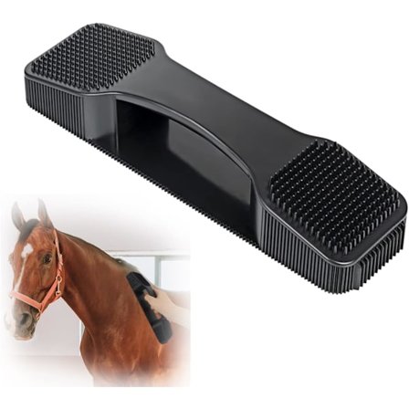 6-in-1 Hevosen Harja, Hevosen Hoitoharja, Hevosen Hierontaharja, Karvanpoisto Hevosen Harja, Kauneus Hierontaharja