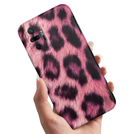 Xiaomi Redmi Note 10 Pro - Skal/Mobilskal Pink Leopard