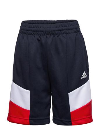 Adidas Boys D2M Big Logo Short Patterned Adidas Performance