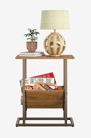 Novogratz - Endebord Regal - Brun - Avlastningsbord & sidebord - Fra Homeroom