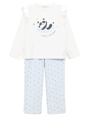Mango | Printed Long Pyjamas | 5-6