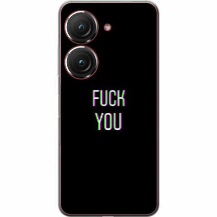 Asus Zenfone 9 Mjukt Skal - Fuck You *