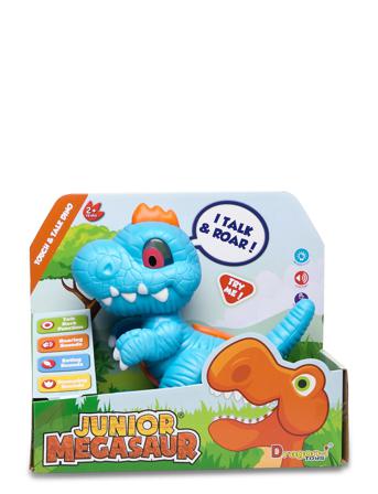 Dragon-I T-Rex Junior Megasaur Touch And Talk Patterned Suntoy