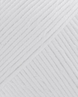 Garn Drops Safran 50g Hvid - Drops Design