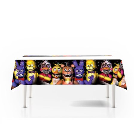 Five Nights at Freddy's Duk Födelsedagsdekorationer Festartiklar 108*180cm