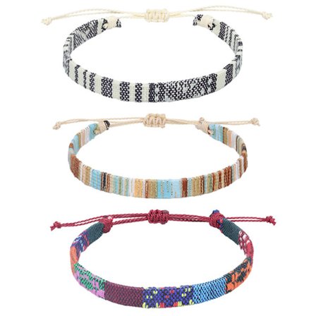 3 delar Ankel Armband Justerbart Ankel Armband Unisex Beach