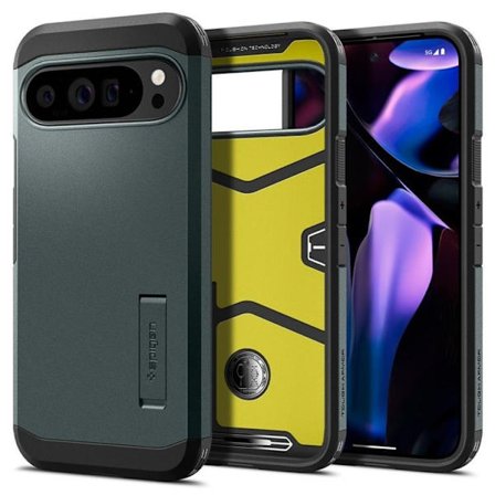Spigen Google Pixel 9 Pro XL Mobilskal Tough Armor - Abyss Grön