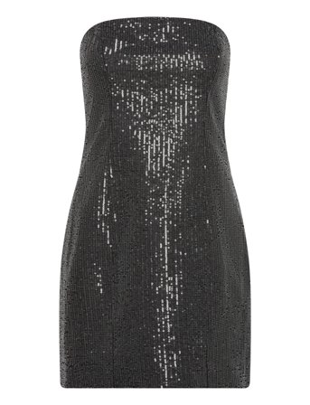 ROTATE Birger Christensen | Twill Sequin Mini Dress | 38