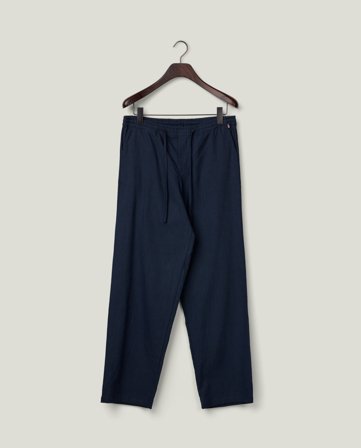 Lexington Lässige Hose aus Leinenmischung, dunkelblau