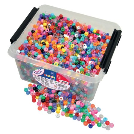 PLAYBOX Kongopärlor i back 5000/fp - Lyreco - Skola och förskola - Hobbymaterial - Pärlor