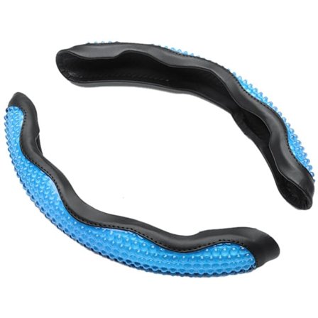 Sommar kall gel anti-snap-on universell rattöverdrag snap-on tvåsidig skyddande överdrag blå