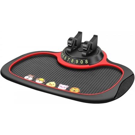 Bilstøtte for dashbordet, sklisikker telefonholderbrett