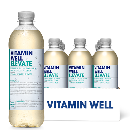 12 x Vitamin Well Vitamindryck 500ml