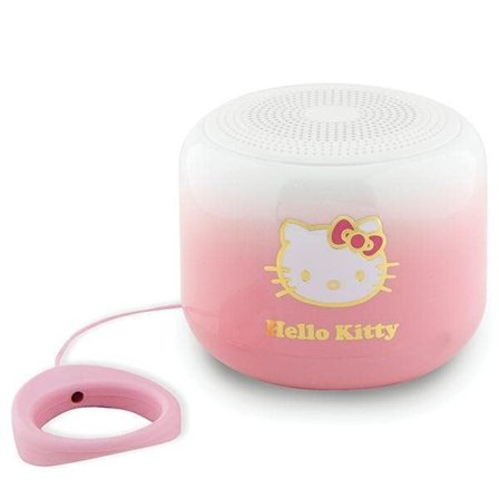 Hello Kitty Electroplate Gradient Bluetooth-høyttaler - rosa