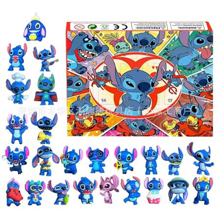 25-26 Ny Stitch Lilo & Stitch Julekalender Blind Box
