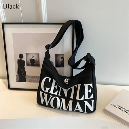 Tygpåsar Outing Handväskor SVART SVART