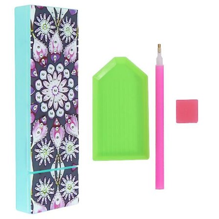 DIY Mandala Brevpapper Special Formade Pärlor Målning Brevpapper Förvaringslåda