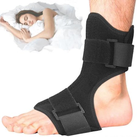 Plantar Fasciitis Nattskinne, justerbar pustende Plantar Fasciitis Relief Nattskinner for hæl ankel bue fot smerte, plantar fasciitis, akilles T