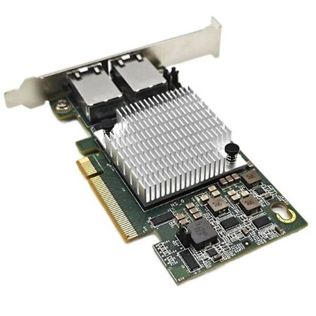 10g Dobbel Port Ethernet-kort 10g X540-t2 Pcie-x8 Nettverksutvidelseskort