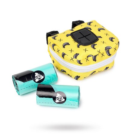 FuzzYard - Monkey Mania - Hundeposeholder med hundeposer