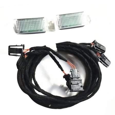 LED Fodbrøndslys Fodlampe Kabel Ledningsnet til B7 B8 CC Golf 7 MK7 7.5 MK2 5GG947409
