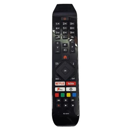 Fjärrkontroll Rc43140 för Vesstel TV Rc43140 Rc43141 55hl7000 32he4000 24he2000 Fjärrkontroll [kk] Black