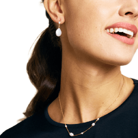 Edblad Ocean Earrings S Gold Smycken & klockor Dam Guld ONESIZE